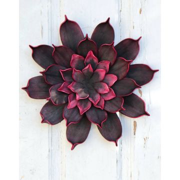 Umělý květ kamélie STEINKA, tmavě růžový, Ø30cm