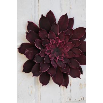 Umělý květ kamélie STEINKA, tmavě růžový, Ø40cm