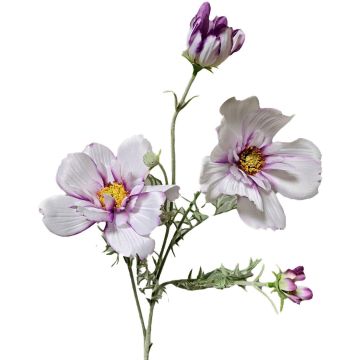Dekorativní košík na šperky z větviček HIKJAN, bílo-fialový, 80cm