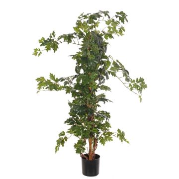 Umělá rostlina žumen RAMAN, skutečný kmen, zelená, 115 cm