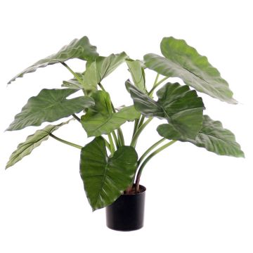 Umělá rostlina alocasia calidora YONCE, zelená, 60cm