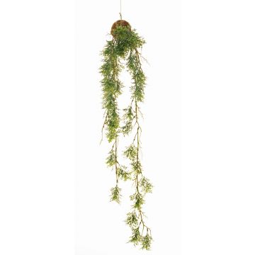 Umělý rozmarýnový závěs IOANNIS na mechové kouli, zelený, 90 cm