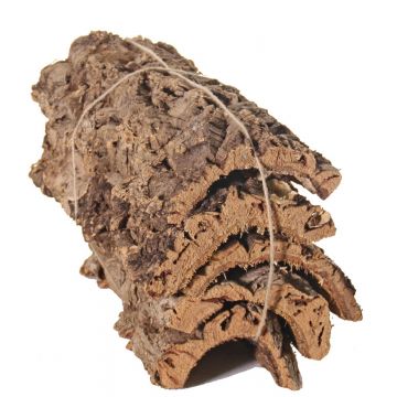 Kousky přírodní korkové kůry DIANTHA, 5 kusů, hnědá, 50x25cm