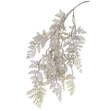 Umělá větvička artemisia EUDOKIA, bílo-zelená, 100cm