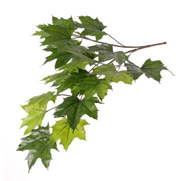Umělá javorová větev EUSEBIA, nehořlavá, zelená, 80 cm