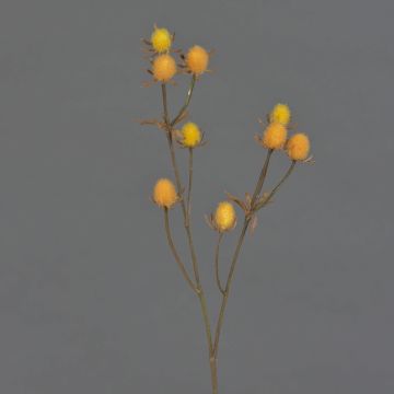 Plastový bodlák LOUKAS, žlutooranžový, 45cm, Ø1,5cm