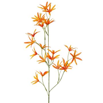 Umělá květina tvídie PALLAS, oranžová, 75cm, Ø5cm