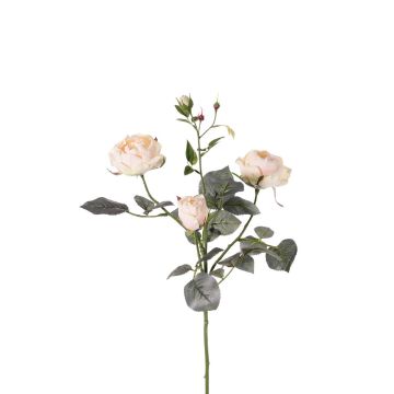 Textilní květina růže DIAMANTIS, světle růžová, 75cm