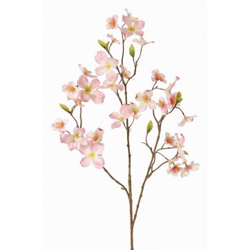 Umělá květina dřín NARIUS s květy, růžová, 85cm