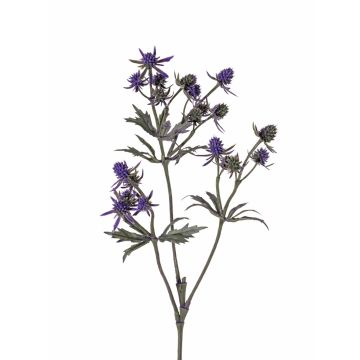 Umělá květina bodlák KALYPSO, tmavě fialová, 65cm