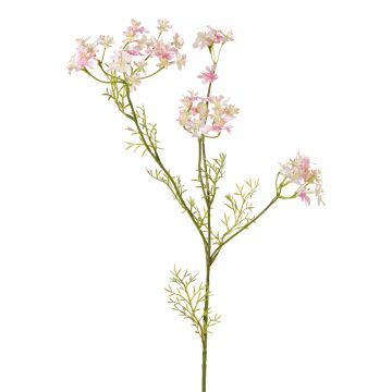 Umělá divoká mrkev KALOMIRA, růžovo-bílá, 85cm