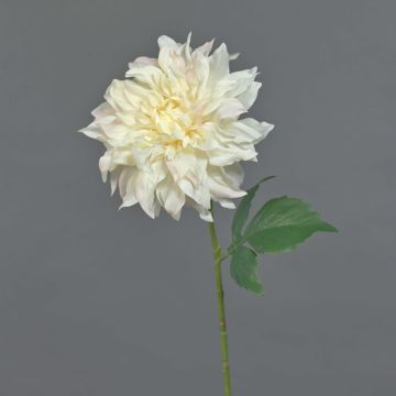 Dekorační jiřina NATSU, krémová, 60cm