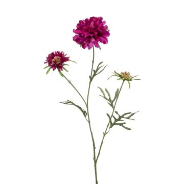 Dekorační květina hlaváč MARUA, fialová, 80cm