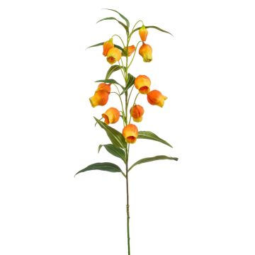 Umělá květina čínské lampičky NIZAR, oranžová, 100cm