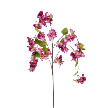 Umělá větev budenvilea MIKKI s květy, fialová, 120cm