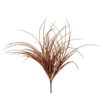 Umělá ostřicová tráva AONANG, zápich, hnědooranžová, 55cm