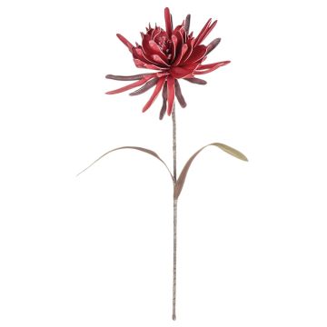 Umělá květina kaktusu královna noci MOADI, fialová, 90cm