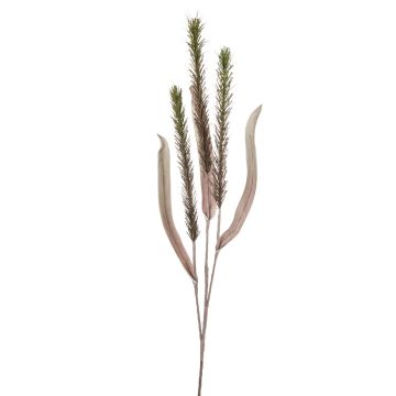 Umělá větvička liriope trávy TAHA, zeleno-hnědá, 120cm