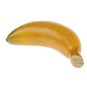 Plastový banán BRAEMAR, žlutý, 13cm