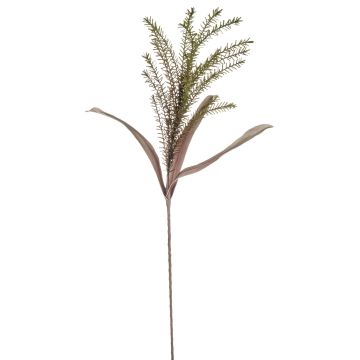 Umělá větev pampové trávy VADIM, zeleno-hnědá, 110cm