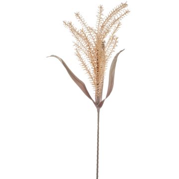 Umělá větev pampové trávy VADIM, žlutobílá, 110cm