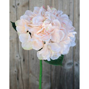 Umělá hortenzie MALENA, světle růžová, 40cm, Ø19cm