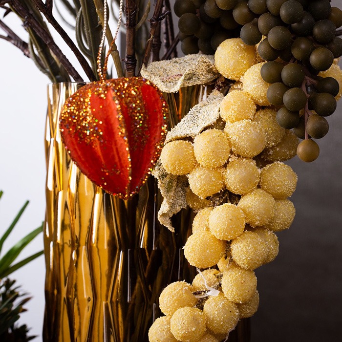 Dekorace s umělým ovocem