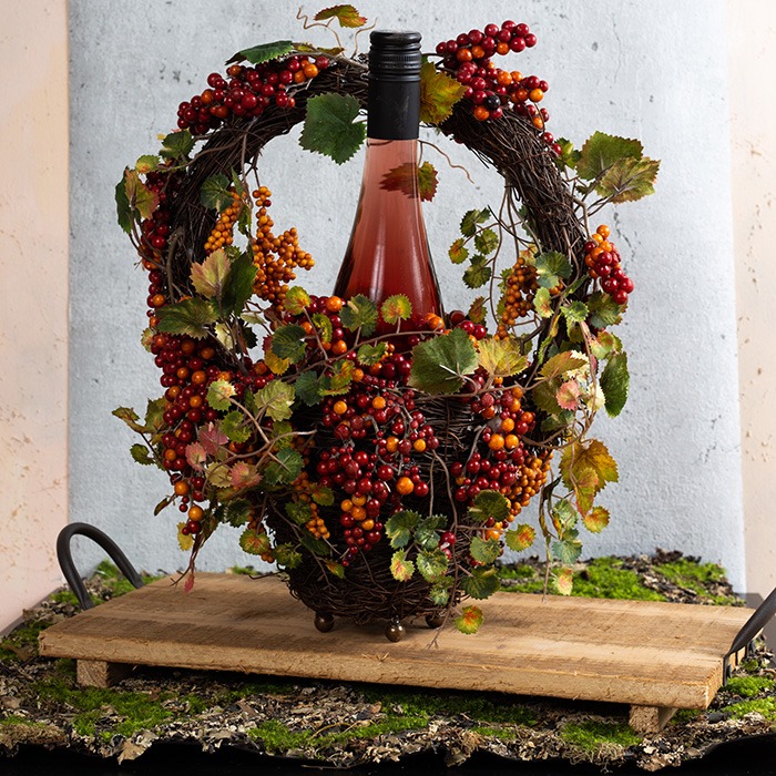 Dekorace s umělým ovocem