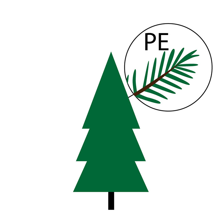 s PVC ihličím