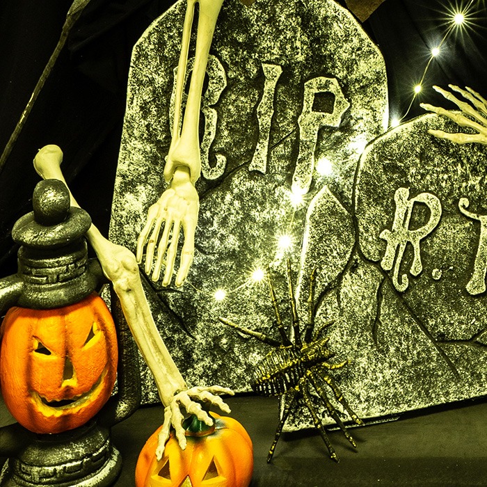 Nápady na halloweenské dekorace