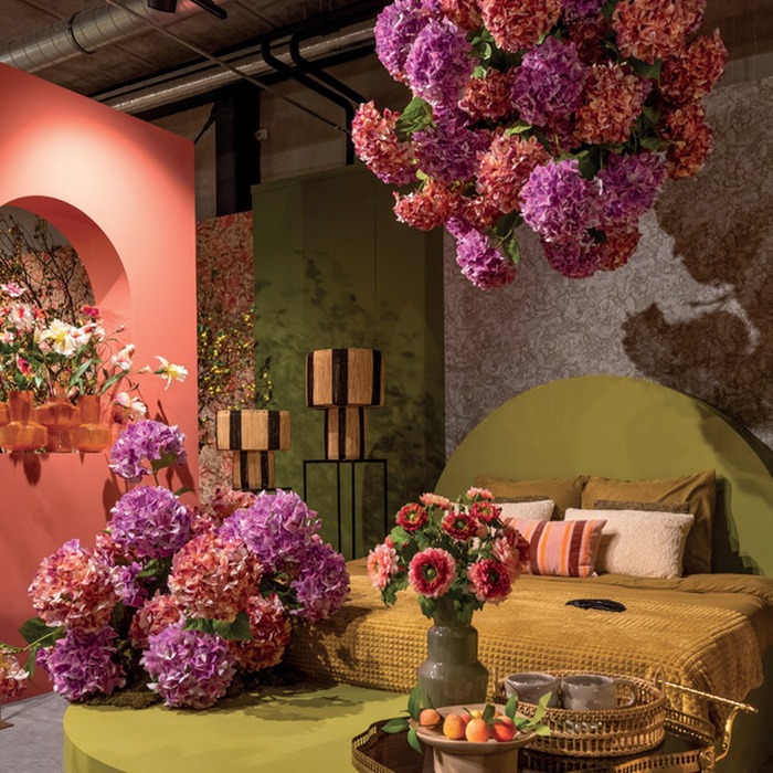 Dekorace z hortenzií