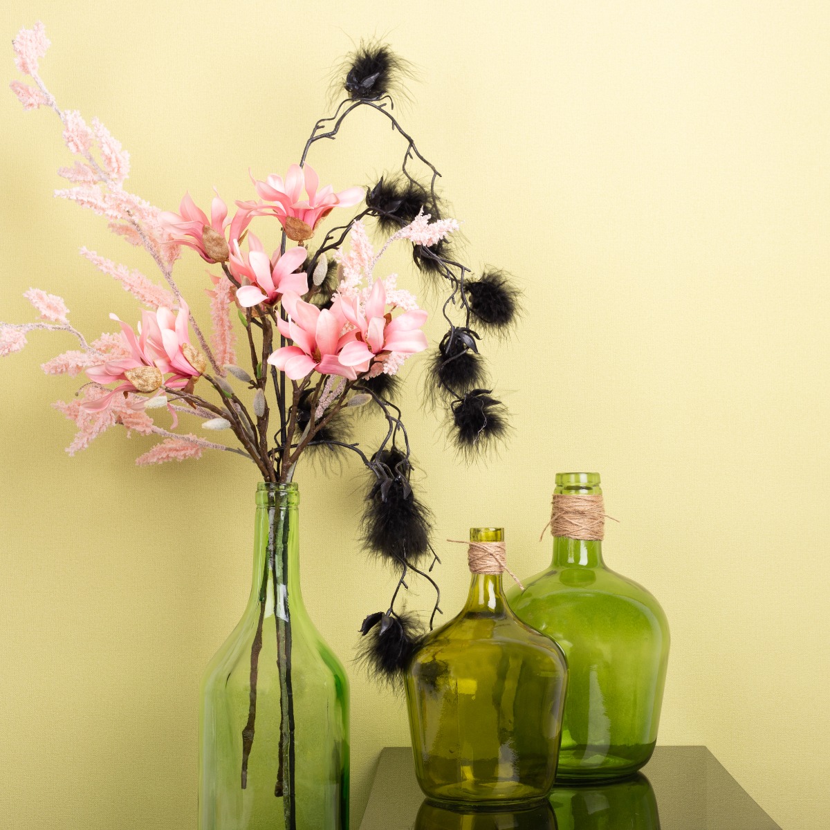 Jarní dekorace na stůl