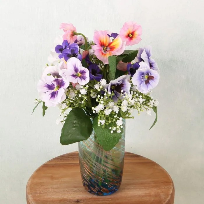 Přání zákazníka s maceškami